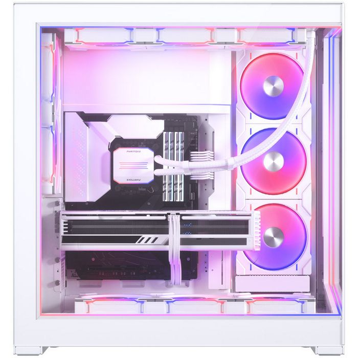 PHANTEKS NV9 Premium DRGB Kit + Power-Hub, 3x for outer frame, 1x Motherboard cable cover - white-PH-PLEDKT_NV9_DWT01