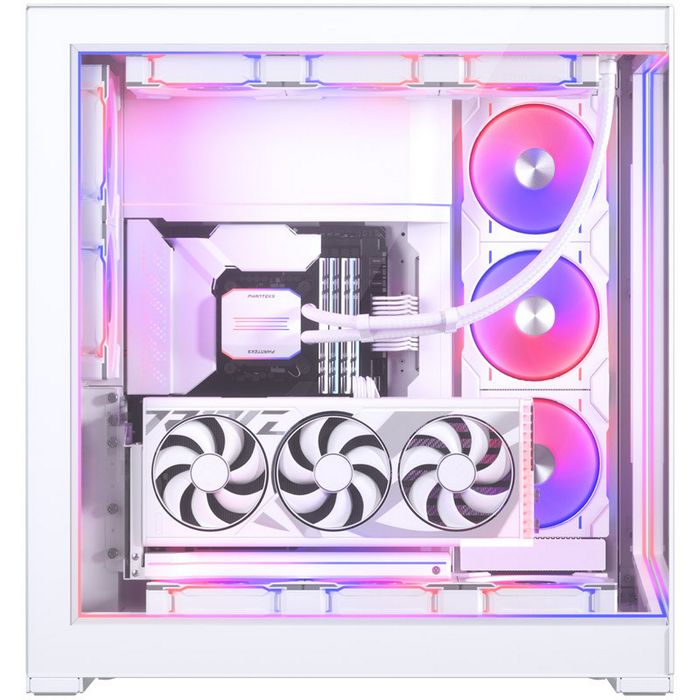 PHANTEKS NV9 Premium DRGB Kit + Power-Hub, 3x for outer frame, 1x Motherboard cable cover - white-PH-PLEDKT_NV9_DWT01