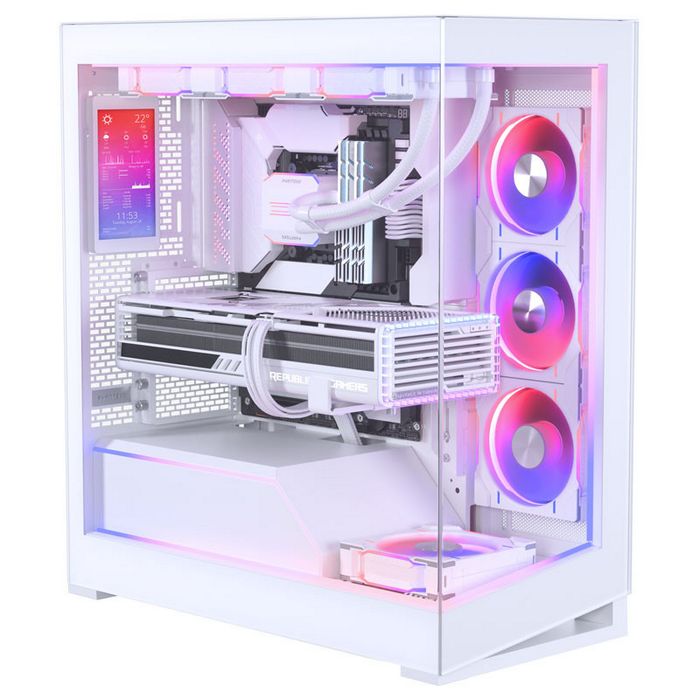 PHANTEKS 5,5" Hi-Res Display for Cases - white-PH-HRLCD_WT01