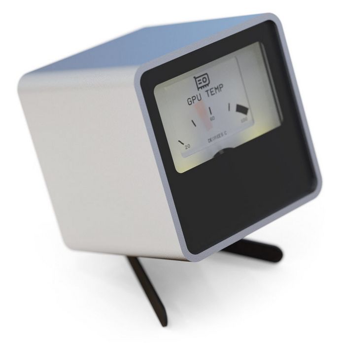 Streacom VU1-Dial - silver-ST-VU1S-DIAL