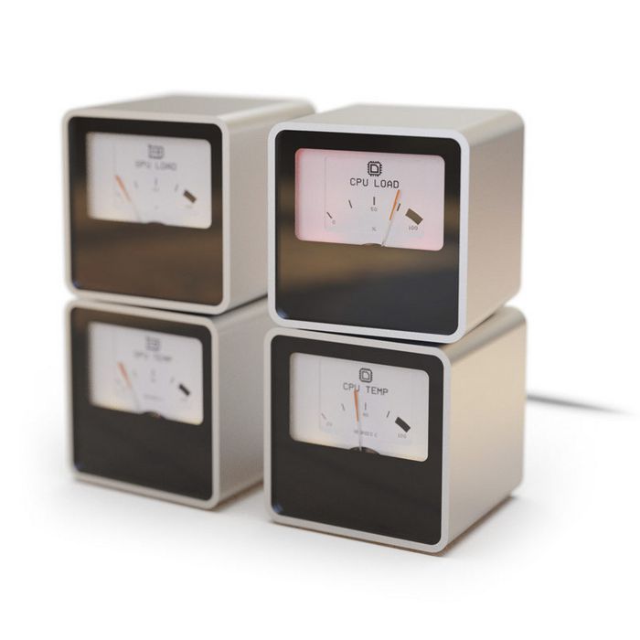 Streacom VU1-Dial - silver-ST-VU1S-DIAL