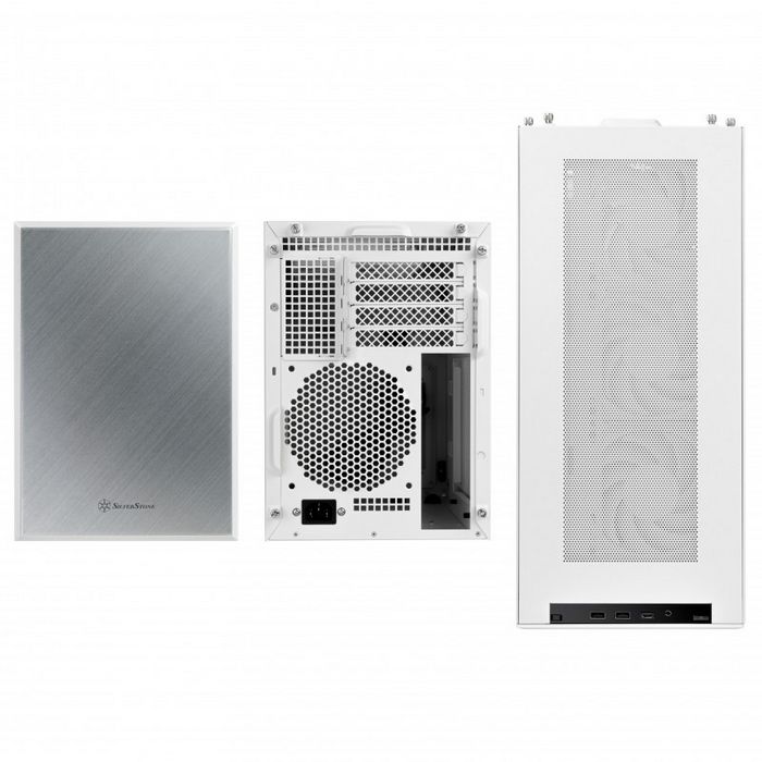 SilverStone SST-SG17W Micro-ATX / Mini ITX Gehäuse - white-SST-SG17W