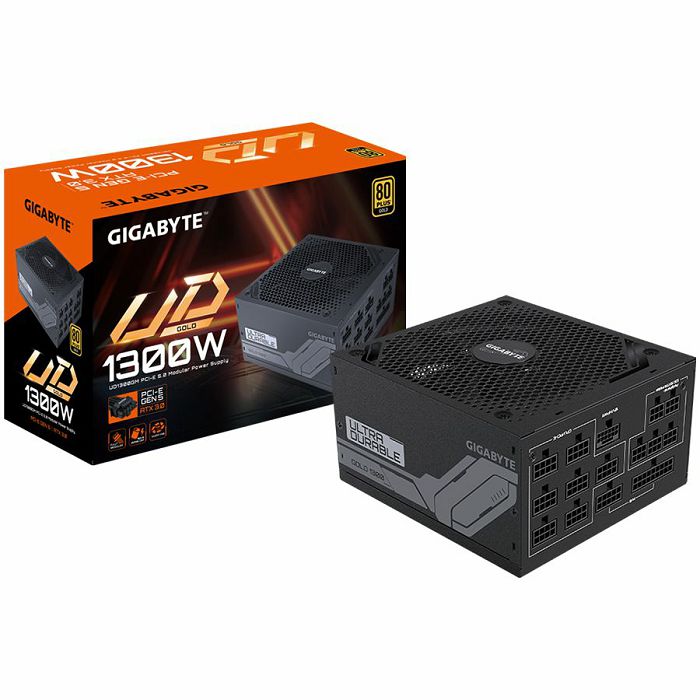 Napajanje GIGABYTE UD1300GM PG5 1300W, PCIe Gen5, 80+ Gold