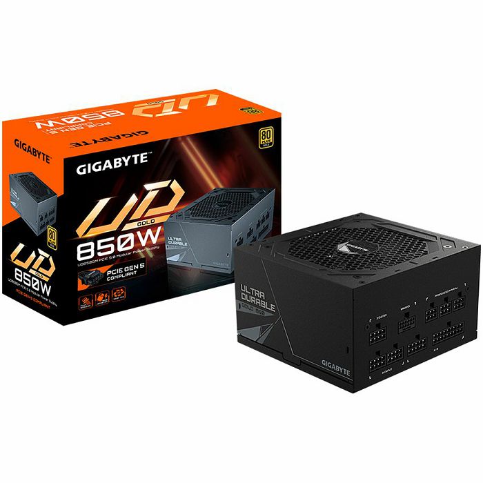 Napajanje GIGABYTE UD850GM PG5 850W, PCIe Gen5, 80+ Gold 