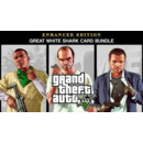 Igra PC Grand Theft Auto V GTA 5 - Premium Online Edition & Great White Shark Card Bundle