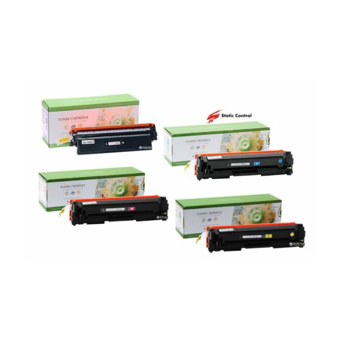 Toner Static Control HP Canon CF410A (410A) BUNDLE