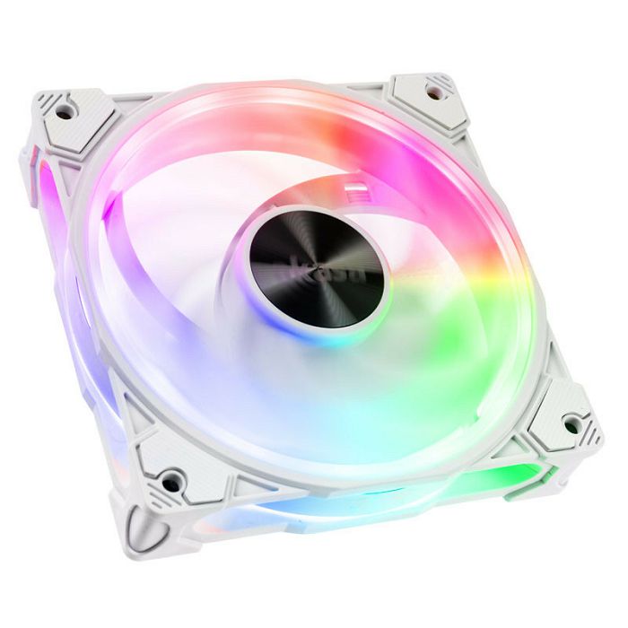 Akasa SOHO AR Addressable RGB fan, white - 120mm AK-FN108-WH