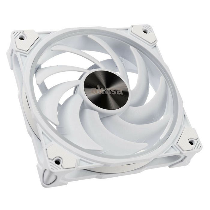 Akasa SOHO AR Addressable RGB fan, white - 120mm AK-FN108-WH