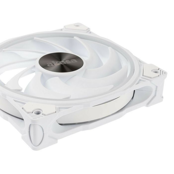 Akasa SOHO AR Addressable RGB fan, white - 120mm AK-FN108-WH