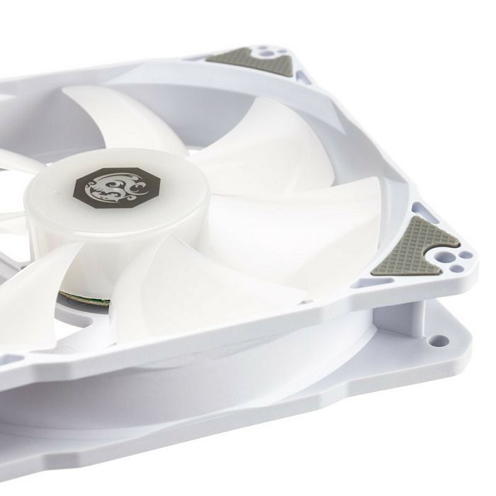 Bitspower Notos 120mm ARGB fan - white BPTA-FX1812NTWH-1