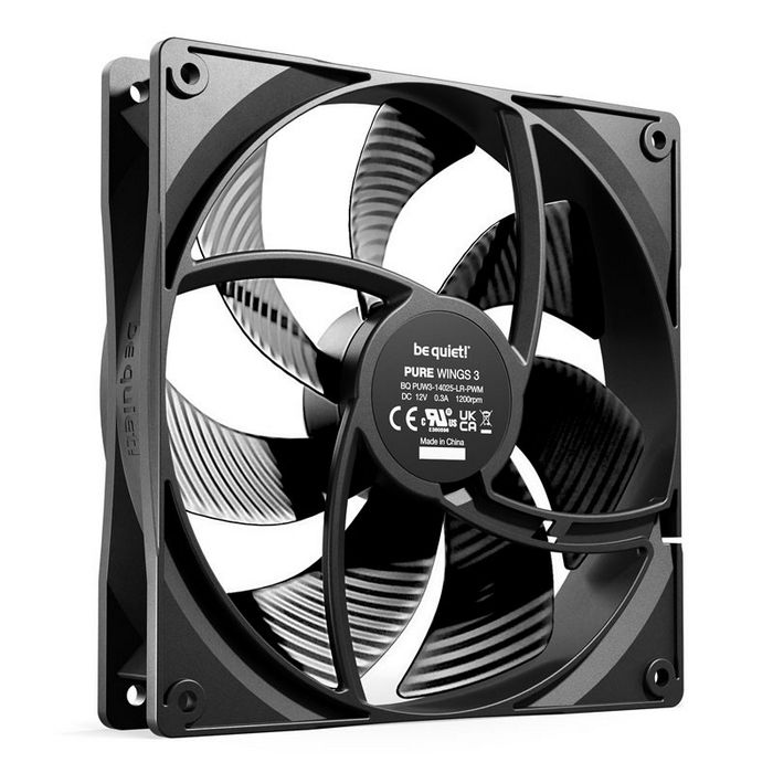 be quiet! Lüfter Pure Wings 3 PWM Lüfter - 140mm BL108