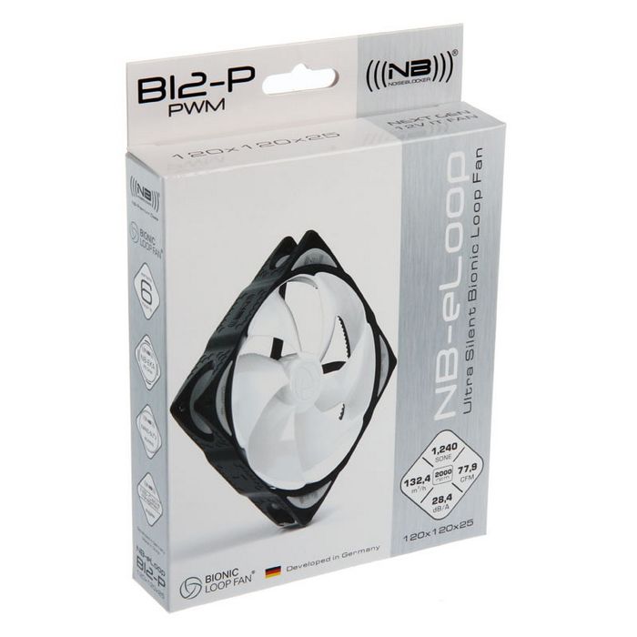 Noiseblocker NB-eLoop Fan B12-P - 120mm PWM, 3 Stück-LUBU-038