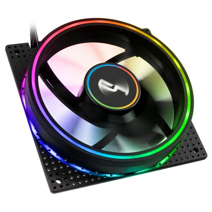 Cryorig Crona S PWM fan, ARGB - 120mm, black CR-XRS1