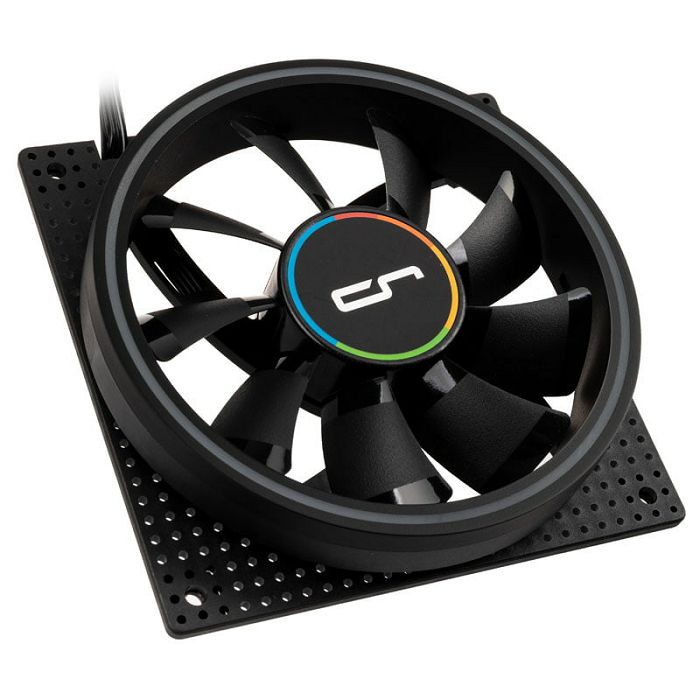 Cryorig Crona S PWM fan, ARGB - 120mm, black CR-XRS1