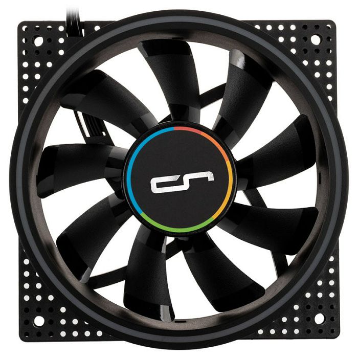 Cryorig Crona S PWM fan, ARGB - 120mm, black CR-XRS1