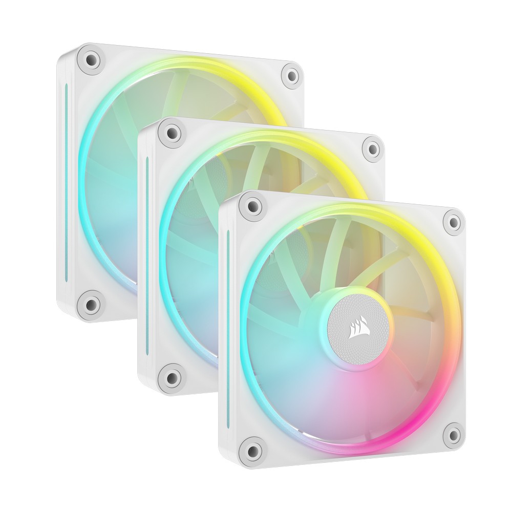 Corsair iCUE Link LX120 RGB, PWM Lüfter, 3er Pack - 120mm, white-CO-9051030-WW
