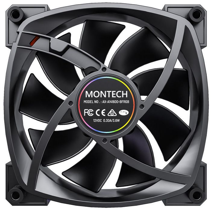 Montech AX140 PWM - black AX140B