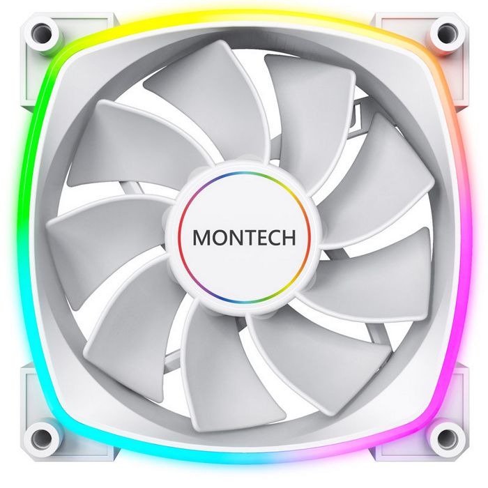 Montech RX140 PWM - white RX140W