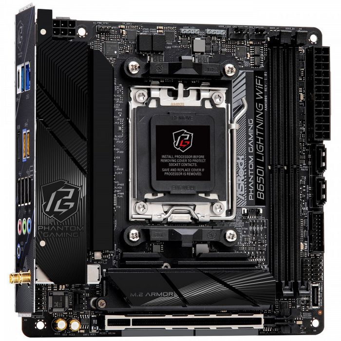 ASRock B650I Lightning WiFi, AMD B650 Mainboard - Sockel AM5, DDR5-90-MXBMP0-A0UAYZ