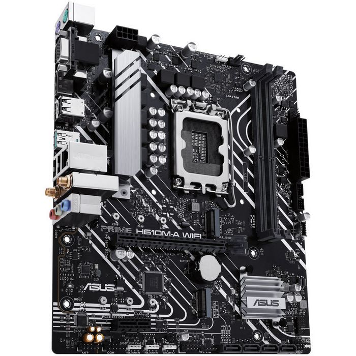 ASUS Prime H610M-A WIFI, Intel H610 Mainboard - Socket 1700, DDR5 90MB1G00-M0EAY0