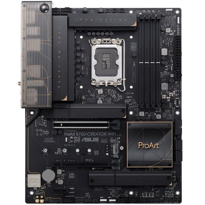 ASUS ProART B760-CREATOR WIFI, Intel B760 Mainboard, Socket LGA1700, DDR5 90MB1FY0-M1EAY0