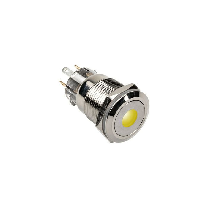 DimasTech Vandalismusschalter/-taster 19mm, Silverline Dot - RGB PD210