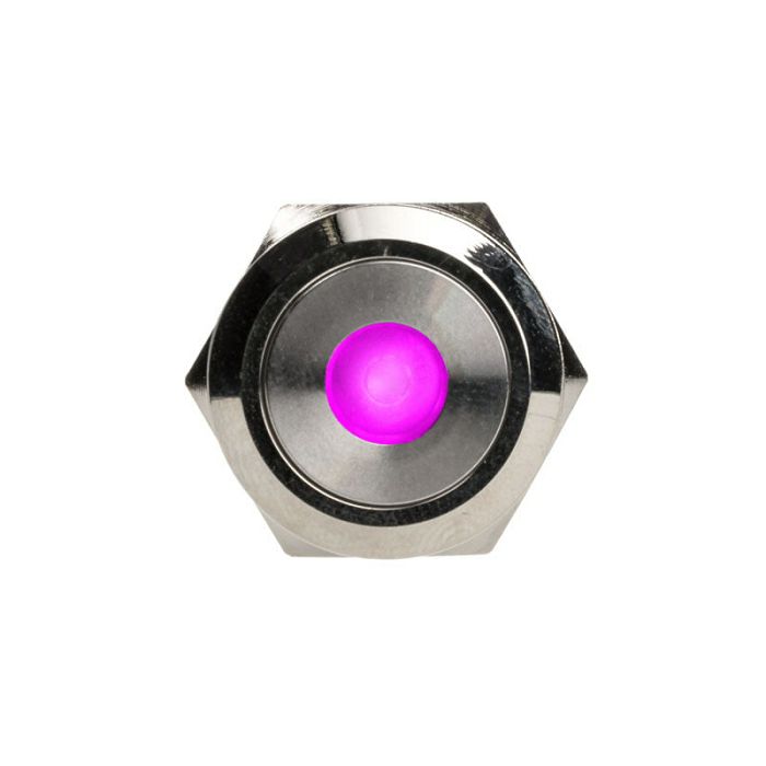 DimasTech Vandalismusschalter/-taster 19mm, Silverline Dot - RGB PD210