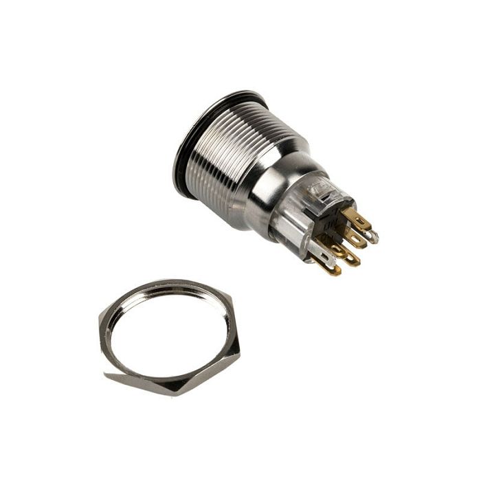 DimasTech Vandalismusschalter/-taster 22mm, Silverline Dot - RGB PD211