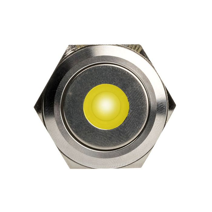 DimasTech Vandalismusschalter/-taster 25mm, Silverline Dot - RGB PD212
