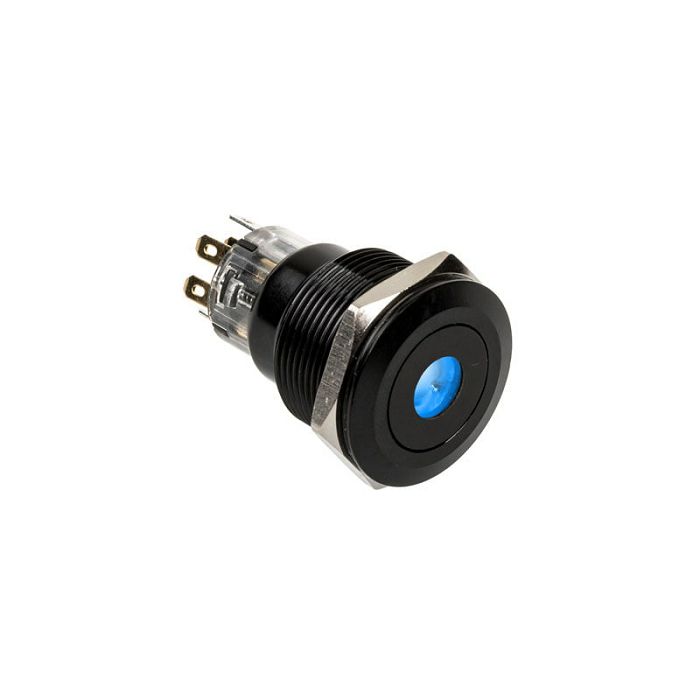 DimasTech Vandalismustaster 22mm, Blackline Dot - RGB PD223