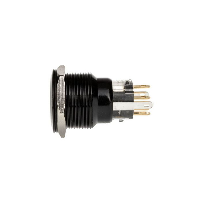 DimasTech Vandalismustaster 22mm, Blackline Dot - RGB PD223