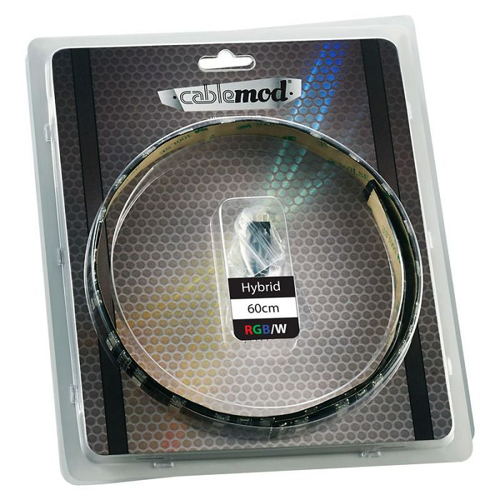 CableMod WideBeam Hybrid LED Strip 60cm - RGB/W CM-LED-60-D60RGBW-R