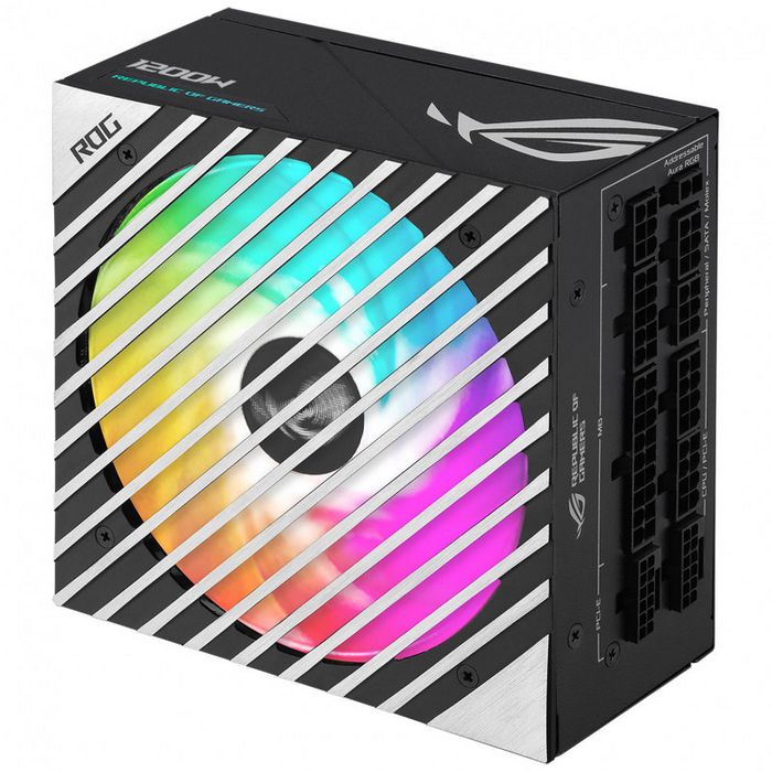 ASUS ROG Loki SFX-L 1200W, 80 PLUS Titanium napajanje, modular, PCIe 5.0 - 1200 Watt, white-90YE00N0-B0NA00