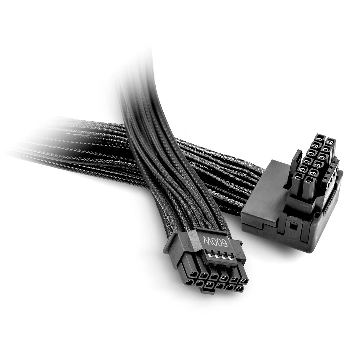 be quiet! 12V-2X6 12VHPWR 90 Grad PCIe 5.0 Reversed Adapterkabel - 700 mm-BC074
