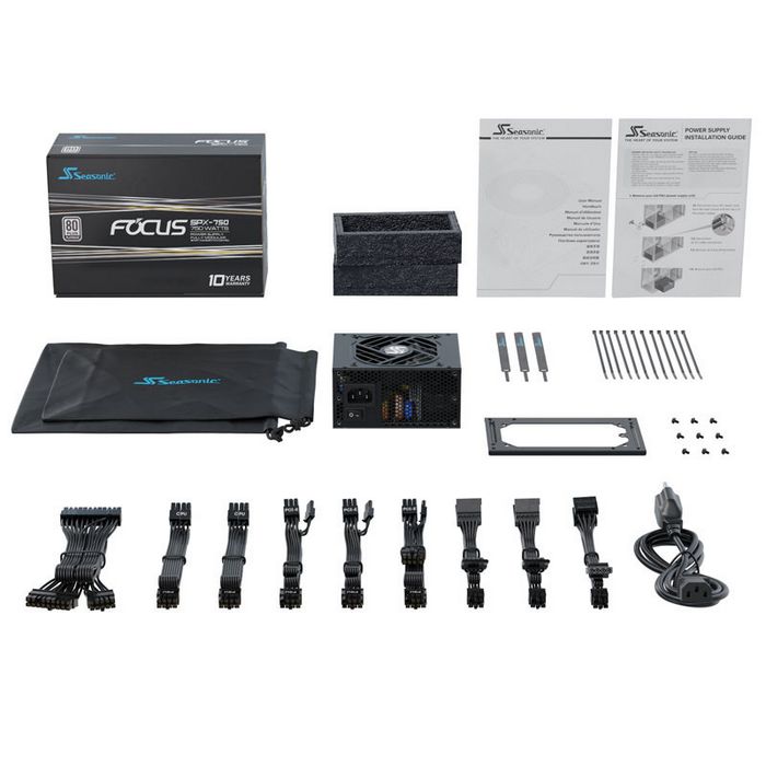 Seasonic Focus SPX 80 PLUS Platinum napajanje, modular - 750 Watt-FOCUS-SPX-750