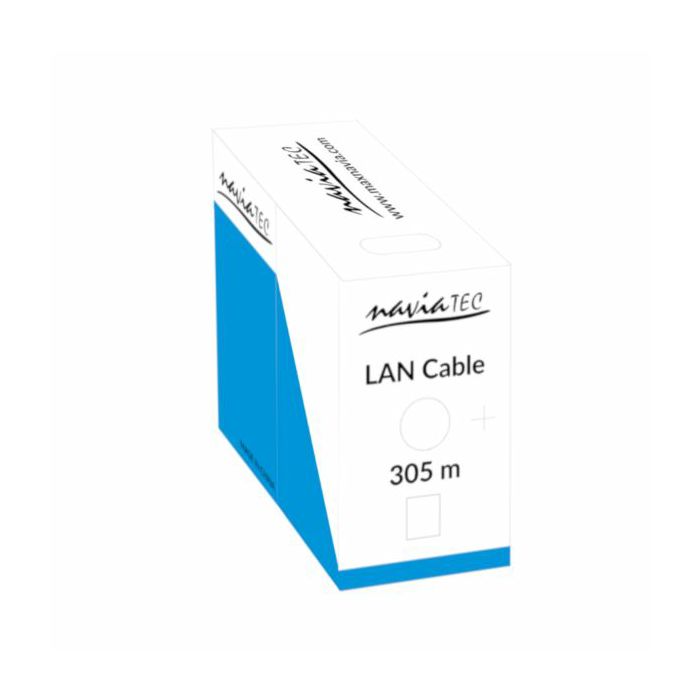NaviaTec Cat5e UTP Stranded, 24AWG, CCA 305m
