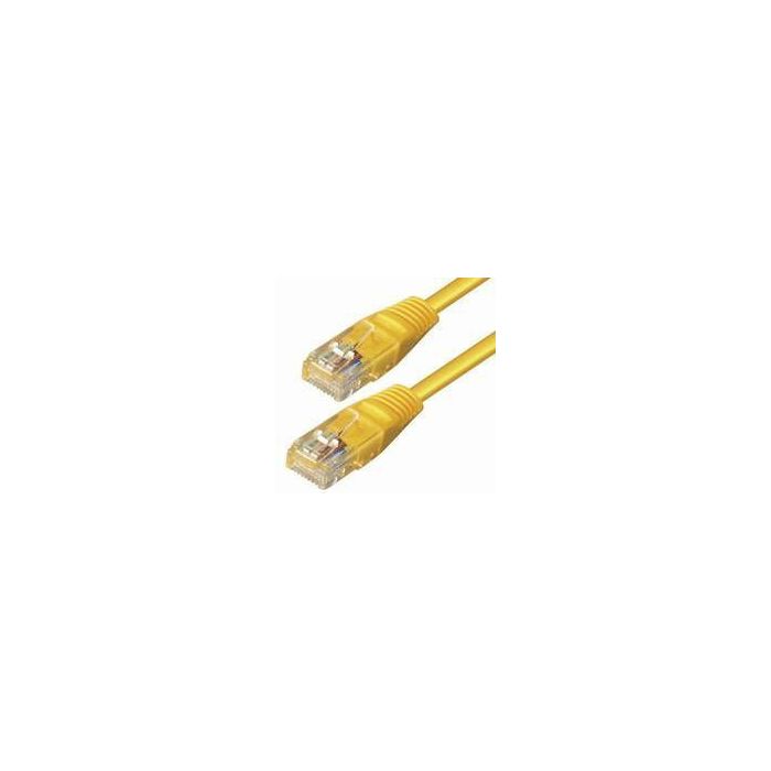NaviaTec Cat5e UTP Patch Cable 0,5m yellow