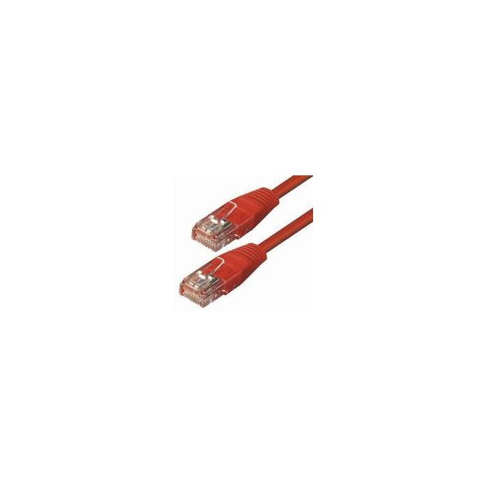 NaviaTec Cat5e UTP Patch Cable 15m red