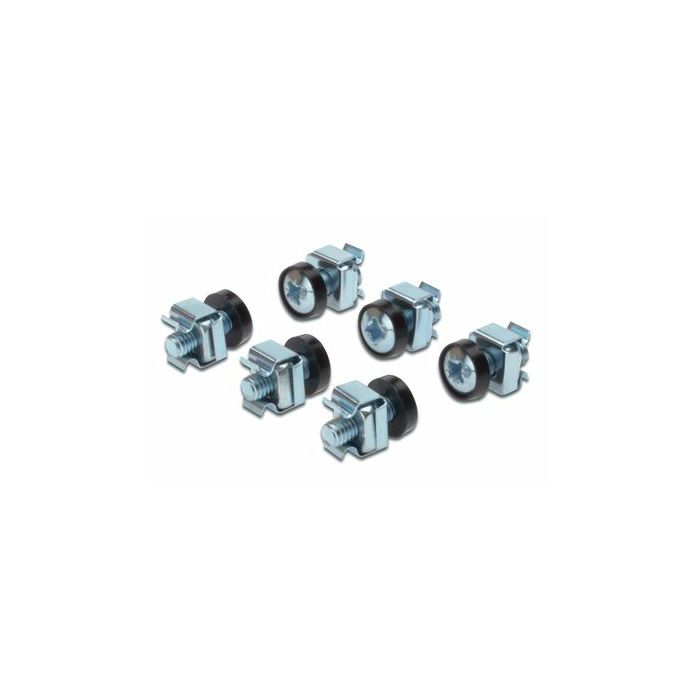 Digitus 50 sets of Steel M6 Screws Caged nuts