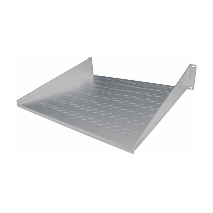 NaviaTec 19" polica za mrežni ormar, 457 mm, 3U, Cantilever, siva