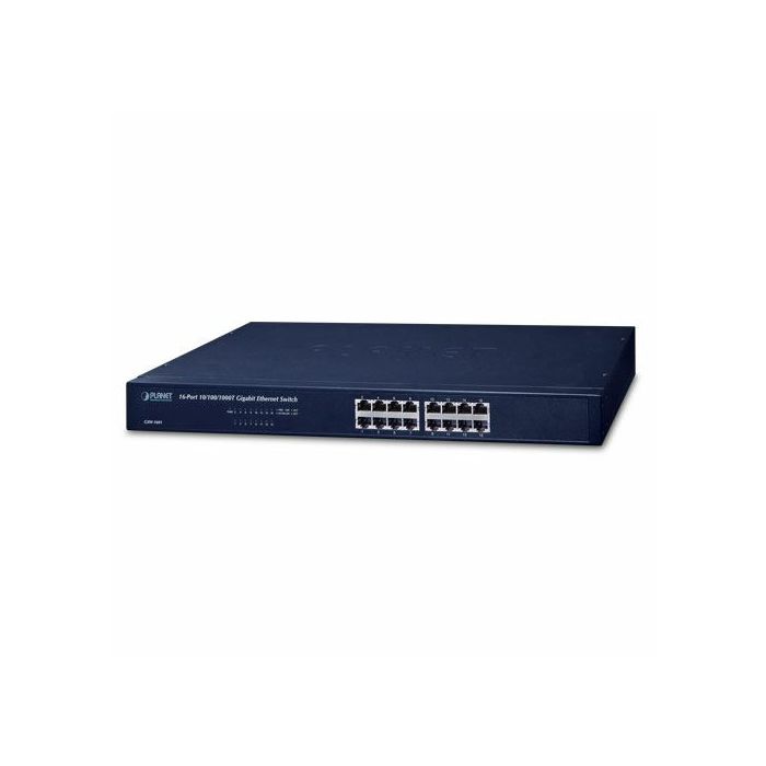 Planet 16-Port RJ45 GbE Switch unmanaged