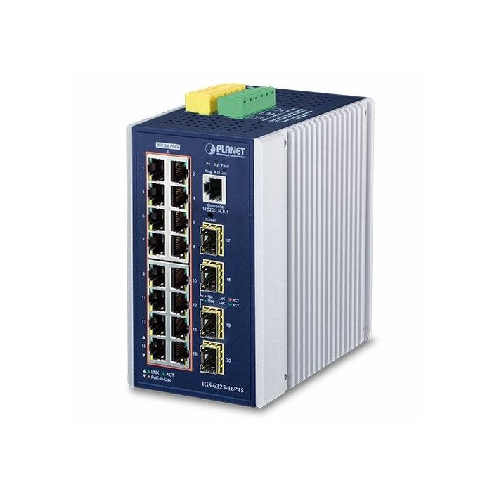Planet Industrial L3 16-Port IGS-6325-16P4S