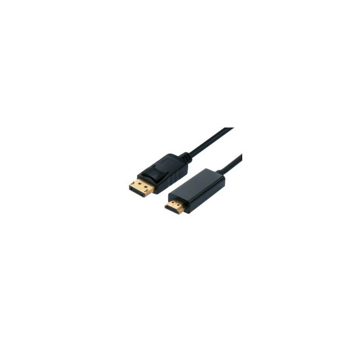 STANDARD DisplayPort kabel, DP v1.2 - UHDTV, M/M, 2.0m, crni