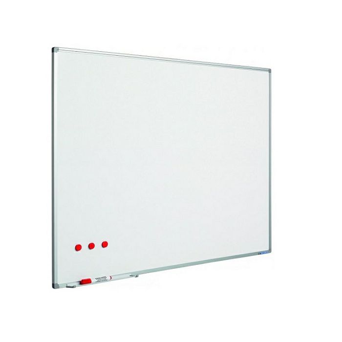 Tabuľa 60x90cm, biela univerzálna Softline;keramický magnetický povrch - Premium Obnovljeno