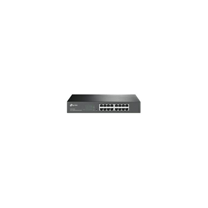 TP-Link 16-port Gigabit Easy Smart preklopnik (Switch), 16×10/100/1000M RJ45 ports, 1U 13"