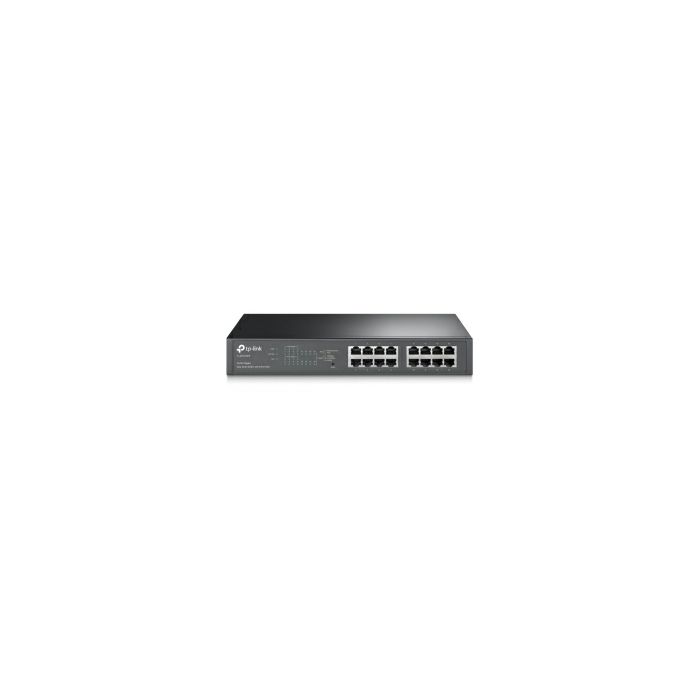 TP-Link 16-port Gigabit Easy Smart Desktop/Rackmount PoE+ preklopnik (Switch), 16×10/100/1000M RJ45 ports, 8×PoE+ ports, metalno kućište