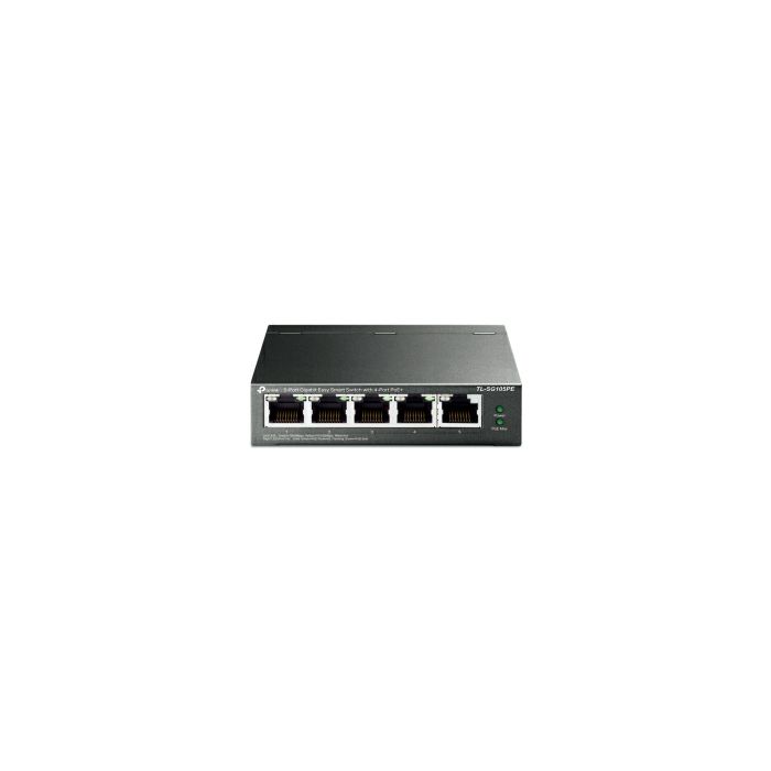 TP-Link 5-port Gigabit PoE Easy Smart preklopnik (Switch), 5×10/100/1000M RJ45, 4×PoE+, metalno kućište, 13" (65W)