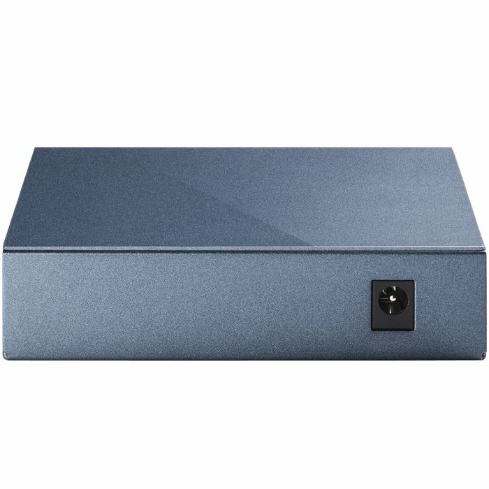 Switch TP-Link TL-SG105, 5-port Metal Gigabit Switch, 5 10/100/1000M RJ45 ports, supports GMP Snooping; IEEE 802.1p QoS; Plug and Play; metal case