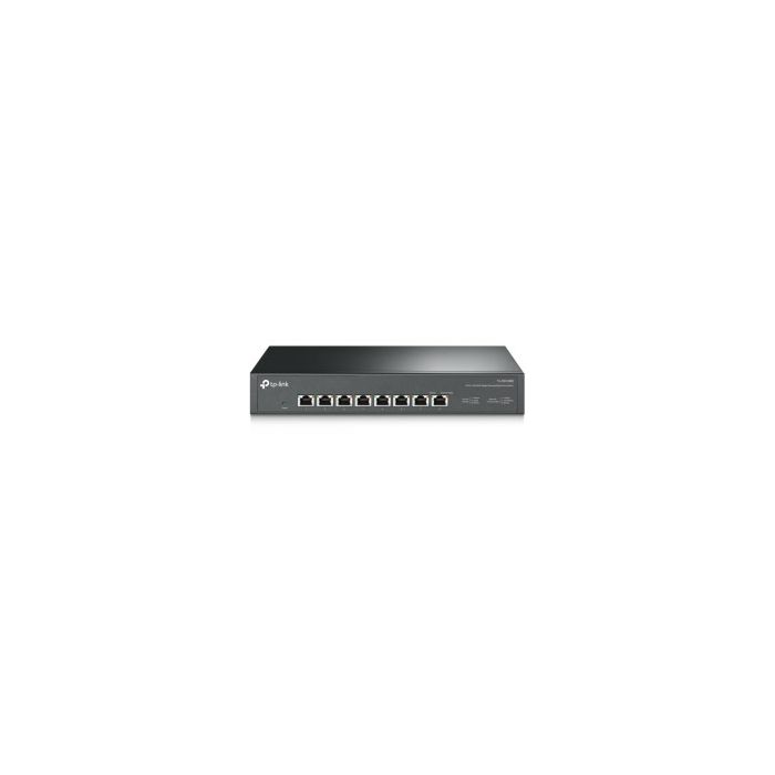 TP-Link 8-Port Multi-gigabit 10G preklopnik (Switch), 8×10G, desktop/rackmount 13" kučište