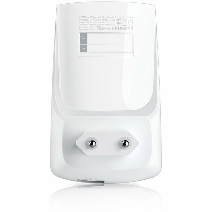 300Mbps Universal Wireless N Range Extender,Wall Mount, 2.4GHz, 300Mbps, 802.11b/g/n; internal antennas;Range Extender Button